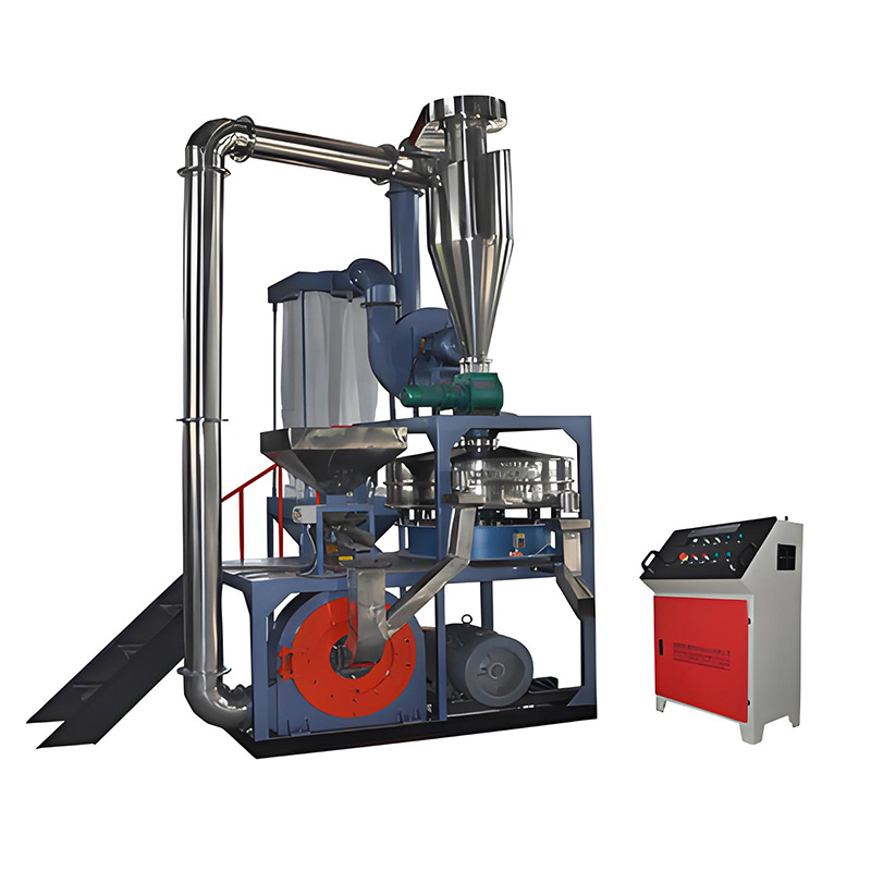 PE Plastic Pulverizer — Vertical Disc Grinding Mill
