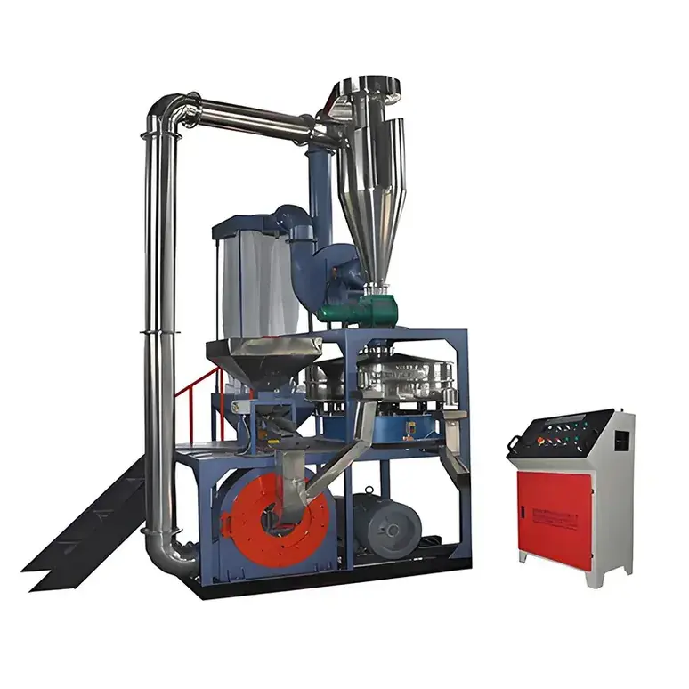 Plastic Pulverizer Machine — Fine Plastic Powder Grinding